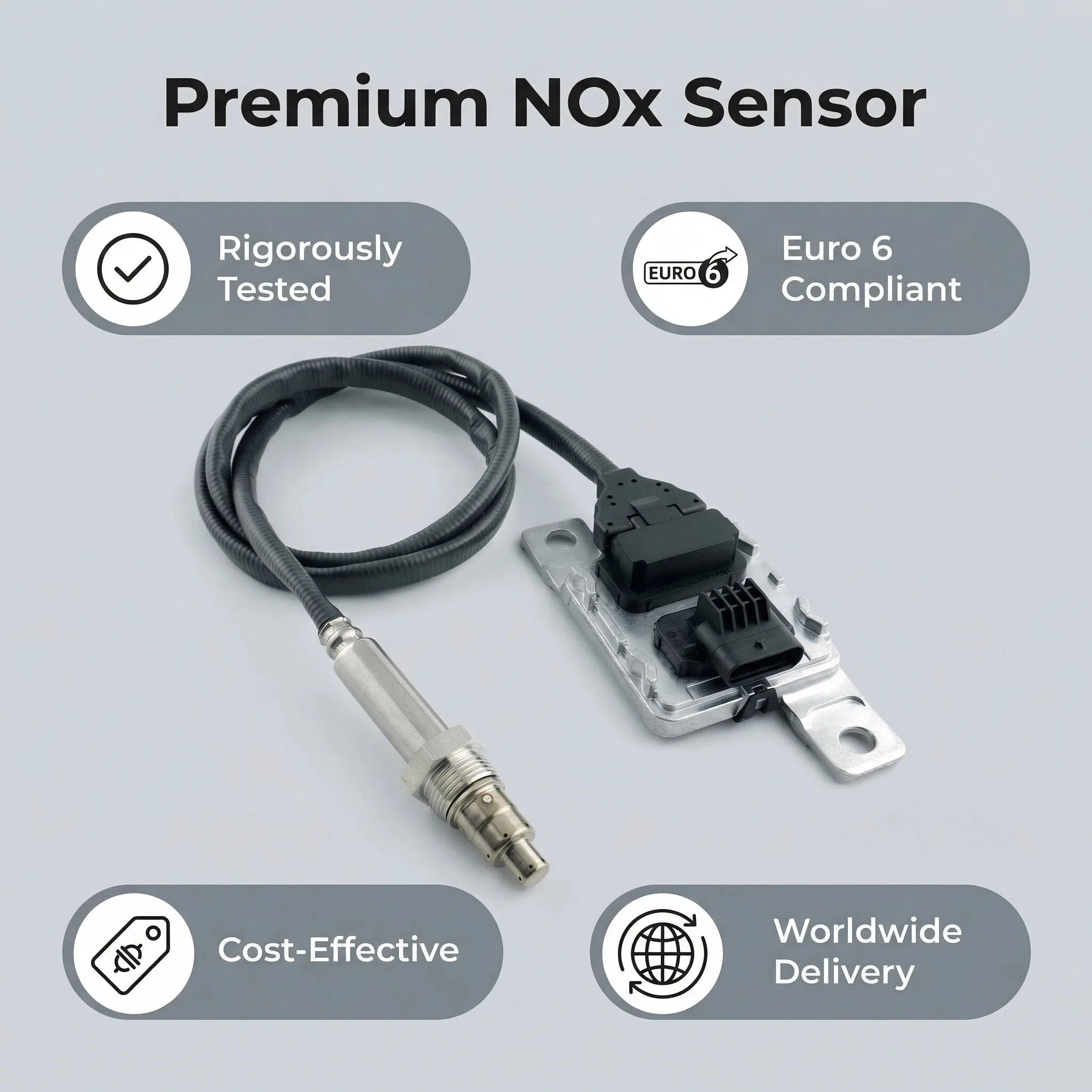 

The brand-new nitrogen oxide sensor 04L907807DR for VW Crafter 2.0 Diesel 2017-2025 Nitrogen Oxide Emission Sensor Euro VI