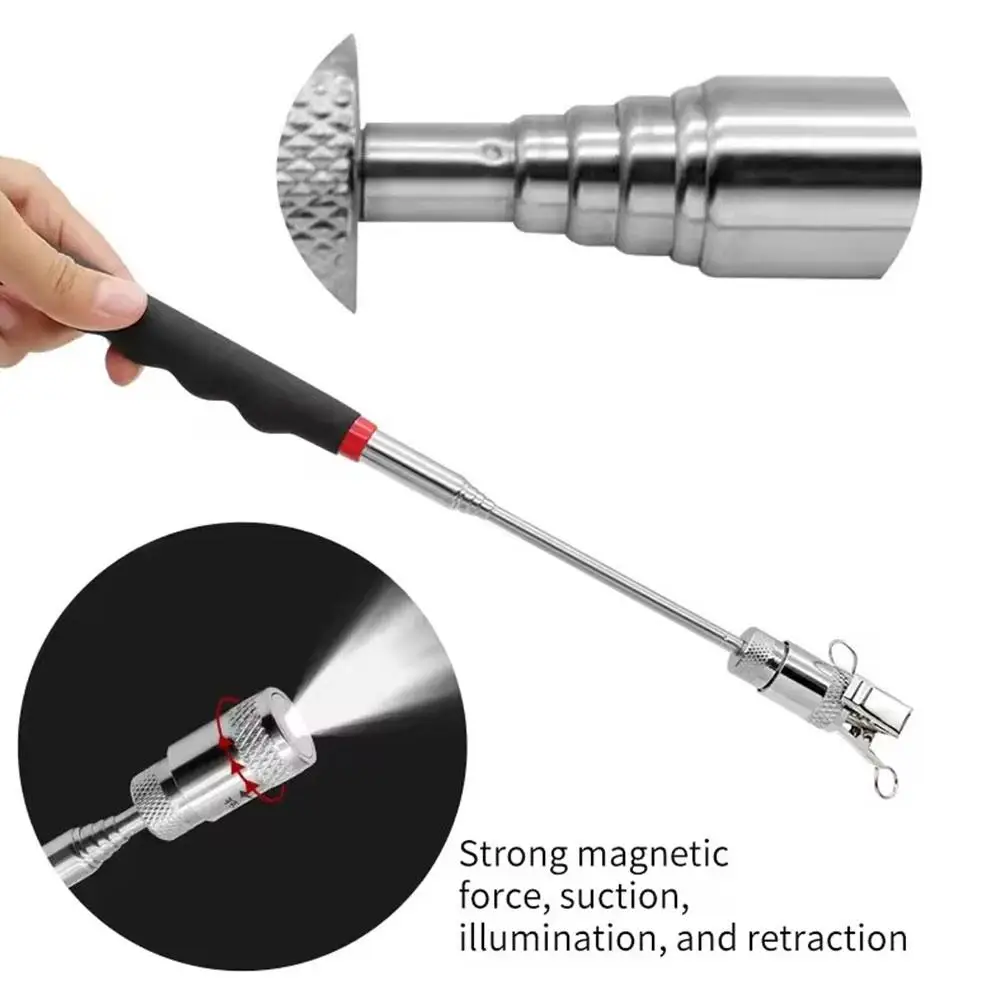 Telescopic Magnetic Pen Handy Tool Magnet Capacity for Picking Up Nut Bolt Adjustable Pickup Rod Stick image 4