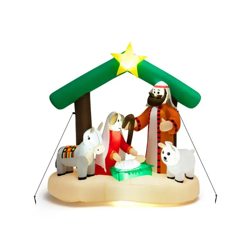 

Рождественское украшение длиной 6,7 фута со светодиодной подсветкой для праздников и домашнего декора