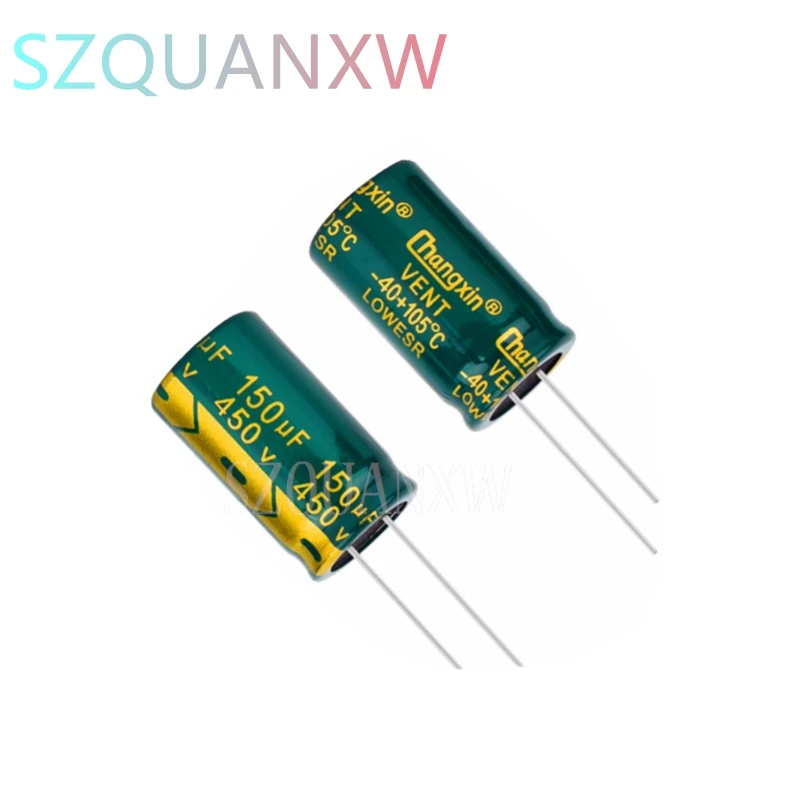 5PCS 450V150UF 18x35mm 18*35mm high frequency low resistance power motherboard long life electrolytic capacitors