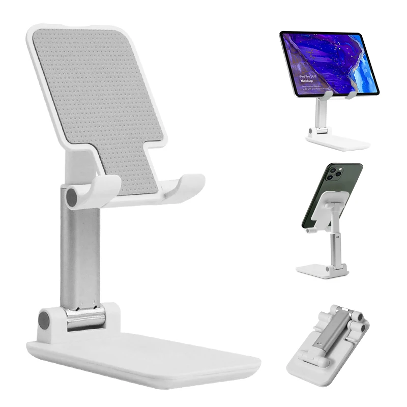 

Mobile Phone Stand Desktop Lazy Bedside Universal Universal Support Stand Foldable and Hoisting Multi-Function Telescopic Adjust