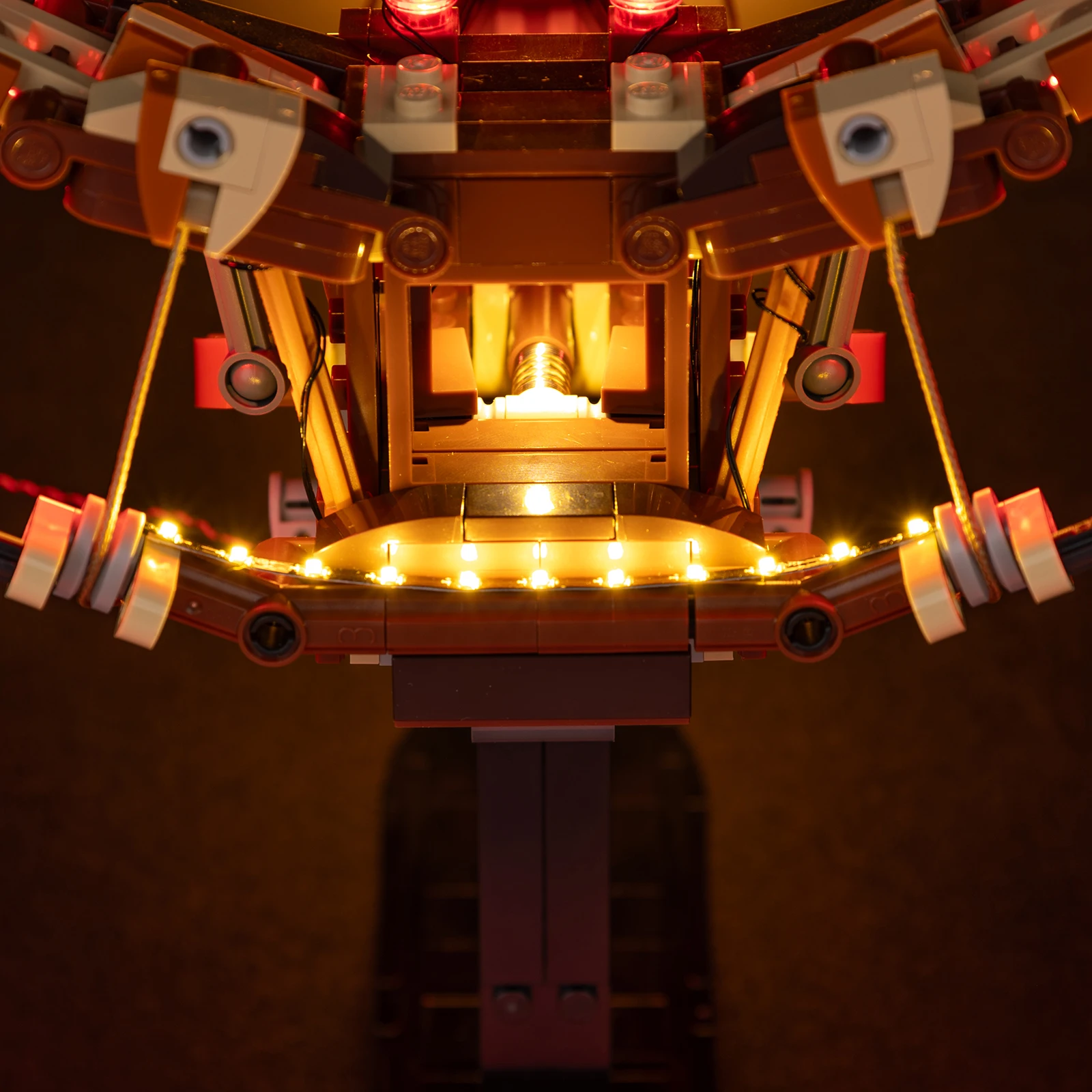 Kit de luz LED para la máquina voladora de Leonardo da Vinci, juego de juguetes modelo 10363, no incluye bloques de construcción