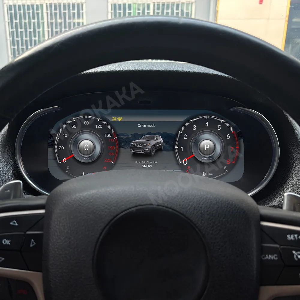 LCD Digital Cluster For Jeep Grand Cherokee 2013-2018 LCD Instrument Panel Speedometer Odometer Dashboard Display