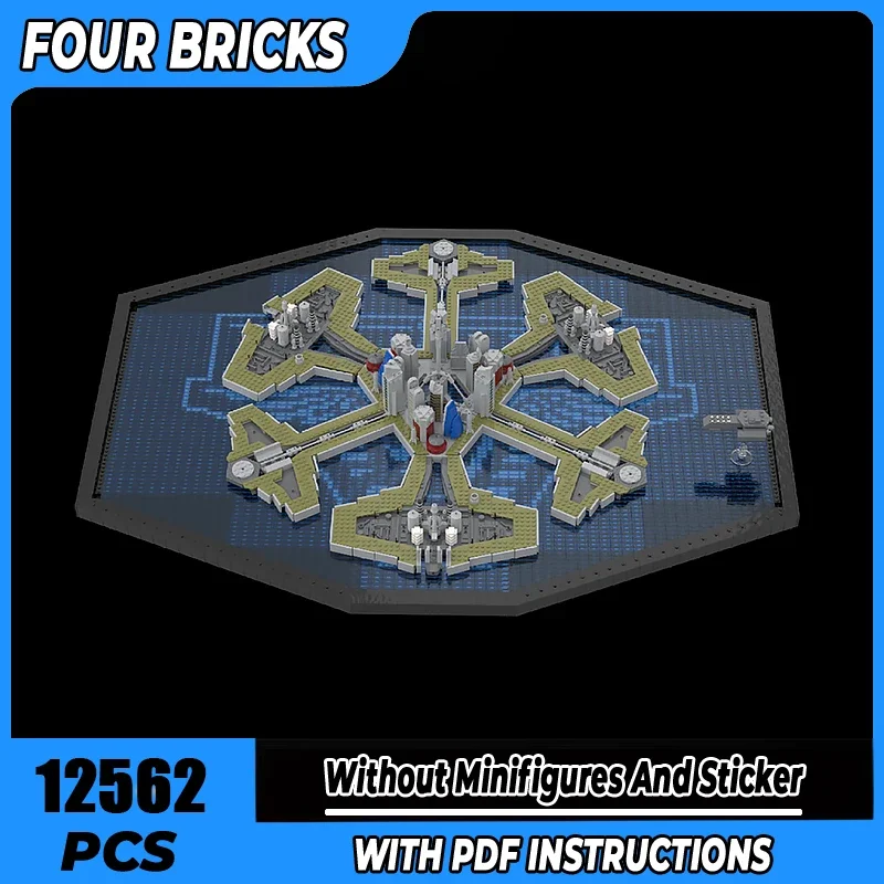 

Moc Building Blocks City of Atlantis Technology Modular Bricks Model Gifts Christmas Toys DIY Sets Assembly