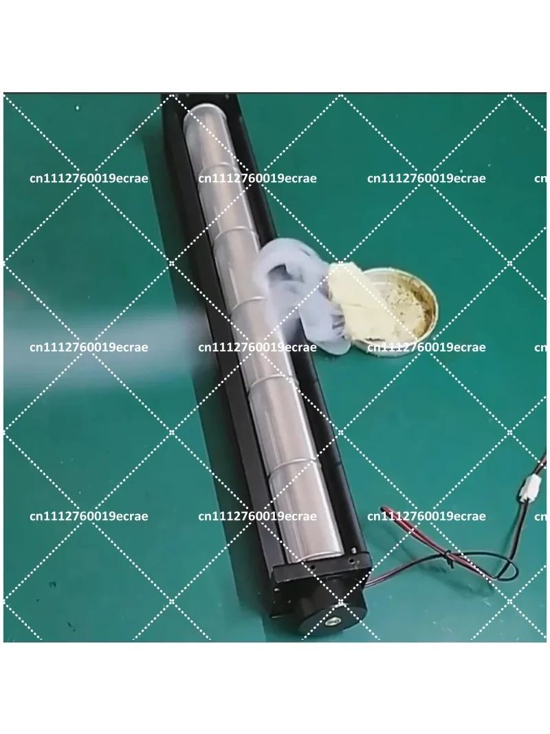 40 Crossflow Fan 220V Blower Brushless Motor Roller Fan Blade Drum Air Curtain Speed Adjustable Heat Dissipation