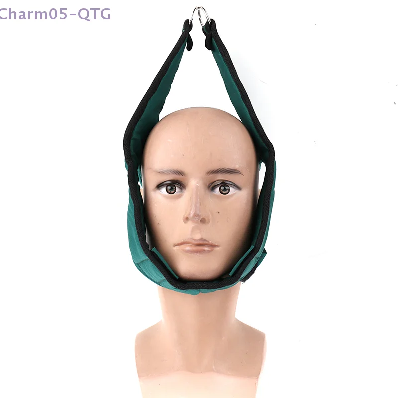 Hot！Hanging Neck Traction Belt Posture Corrector Support Neck Stretching Device Pain