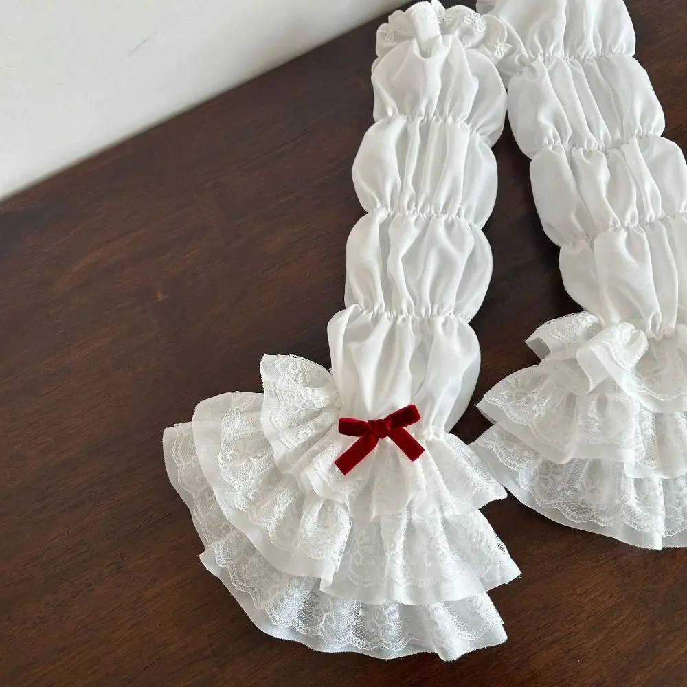 New Lace Hand Sleeves Breathable Layered Ballet Socks Sweet Polyester Sleeves