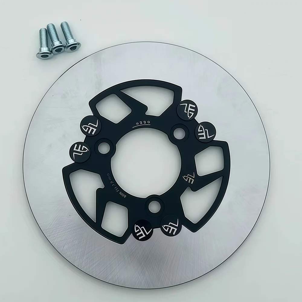 

Universal Motorcycle Brake Disc 220mm 70 Pitch 3 Hole Stainless Steel Front Rear Rotor For Yamaha Honda Scooter Parts Upgrade