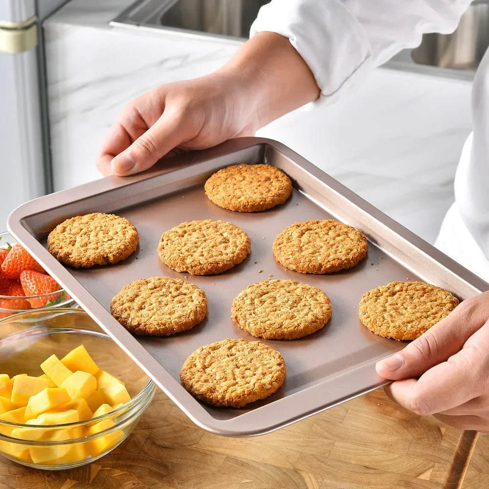 Non-Stick Carbon Steel Rectangle Baking Pan 2