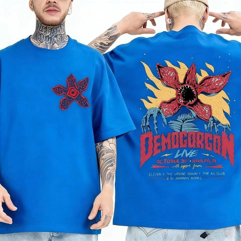 شعبية الفيلم والتلفزيون مؤامرة رجل أكل زهرة الوحش تي شيرت الرجال والنساء المألوف تنفس تي شيرت كامل #5