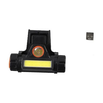Faro de atenuación automática para casco de soldadura, carga USB, luz de doble uso, AC110-220V 47-63HZ 3,7 1A, piezas de cabezal de soldadura