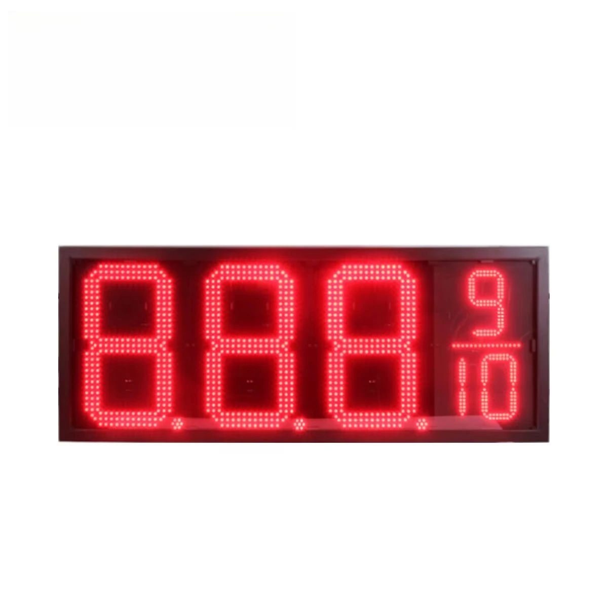

Outdoor Digital 7 Segment Multi Vital Outdoor Gas Price Sign For Shop Or Petrol Filling Station