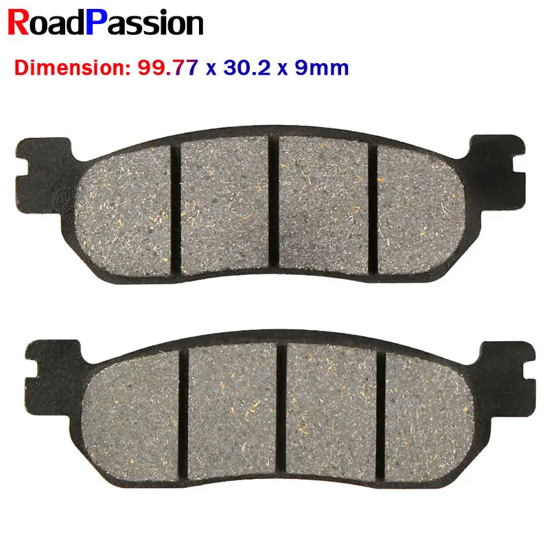 

Motorcycle Front Rear Brake Pad Disks for YAMAHA RZ50 T105E V110ZE AT115 TW125 XP125 YP125 TW200E ST225 TW225E XT225WE XG250 400