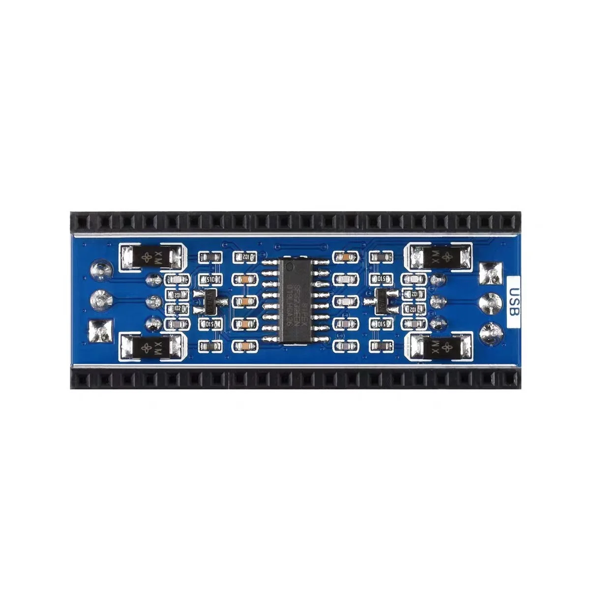 Micro Snow Raspberry Pi Pico Expansion Board 2-channel RS232 UART Communication SP3232EEN Pico Expansion Board