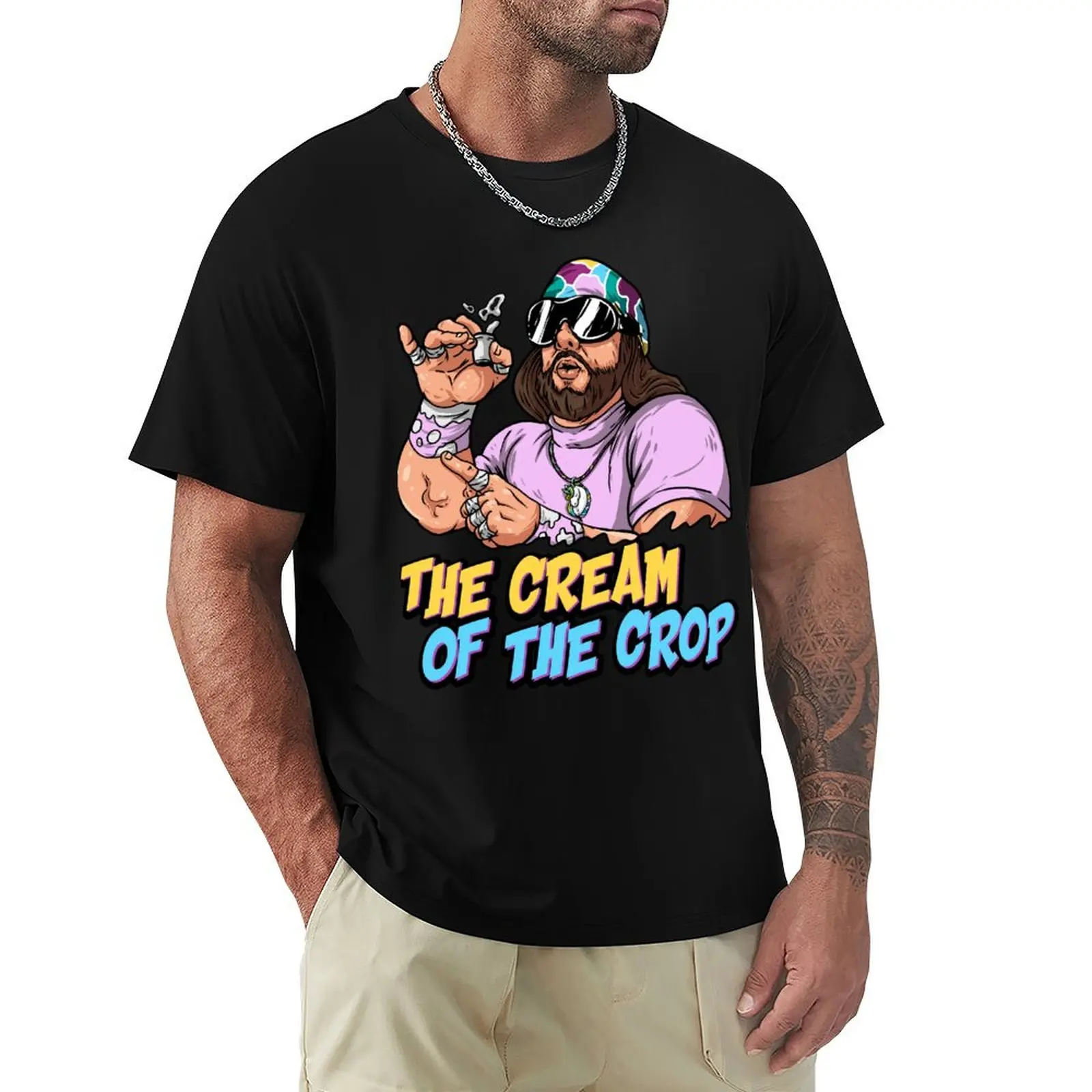 the cream of the crop savage cool T-Shirt graphic t shirts for man T-Shirt