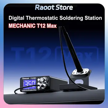 MECHANIC T12 Max digital termostatisk lödstation med precisionsvärmekontroll för telefonreparation med 3-växlad snabbförvaring 8 best sales Mechanic t12 - №5