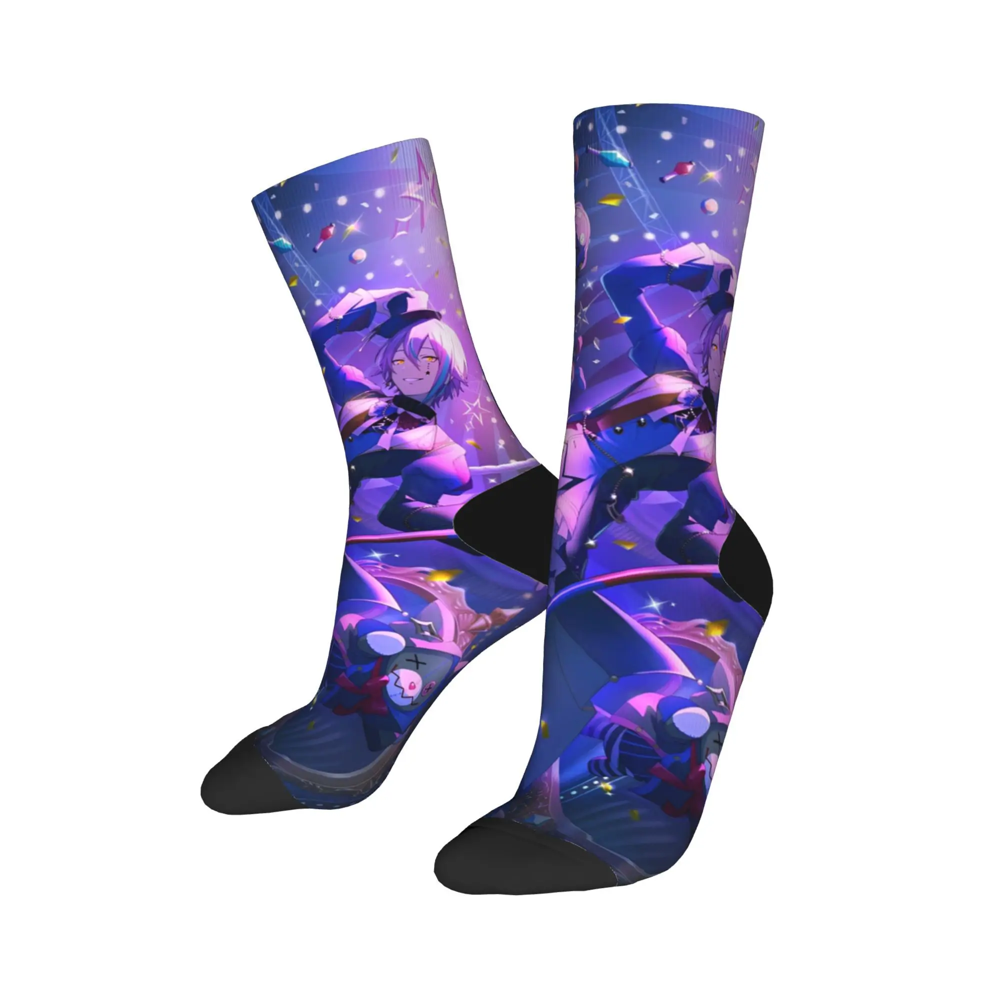

Fashion Male Men Socks Novelty Rui Kamishiro Sock Polyester Project Sekai Skateboard Women Sock Spring Summer Autumn Winter