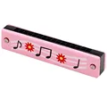 Pink Music Notes