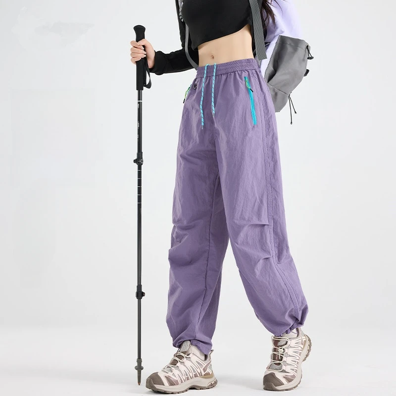 WESTSHAN Quick-Drying Outdoor Pants For Men Women Sun-Protective Quick-Drying Travel Holiday Fishing Hiking Work Trousers