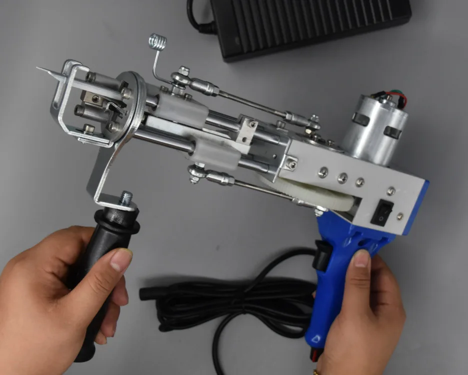[Cross-border spot] Spot 2-in-1 tuftinggun carpet weaving gun, tufting gun, carpet loom