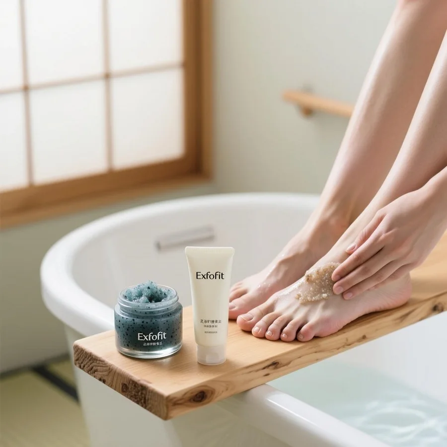 ¿Cuál es el mejor exfoliante para pies agrietados?
