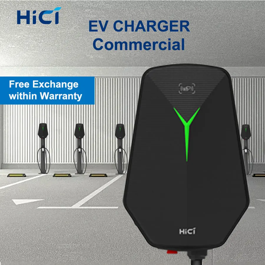 hici wholesale ev charging station Car Charger 7kw OEM Ev Outdoor Tipo CaricatoreTyp 2 wallbox 11 kw outdoor