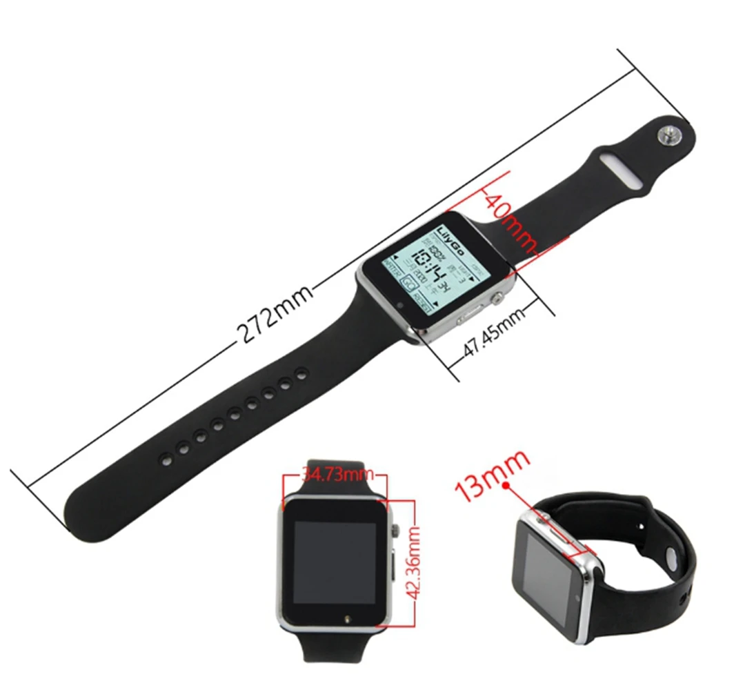 ليليجو ®   T-WATCH-2020 V2 GPS IPS شاشة تعمل باللمس 1.54 بوصة MCU32 WIFI بلوتوث