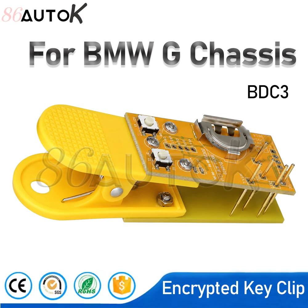 86AUTOK - BDC3 Programmer Compatible N5F-ID21A Smart Key Programming Clip For BMW 3 5 Series X3 X5 2016+ Searchable Encryption