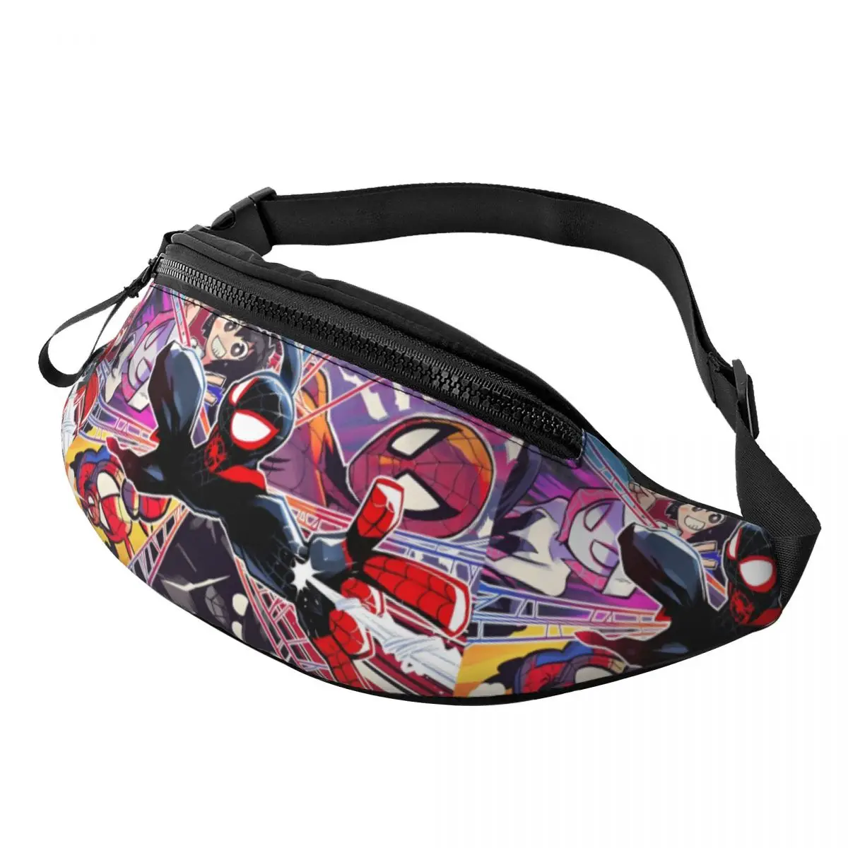 

Comic Superhero Spider-Man Crossbody Sling Bag Men Women Chest Bag Shoulder Backpack Daypack for Hiking Travel Travel Pack