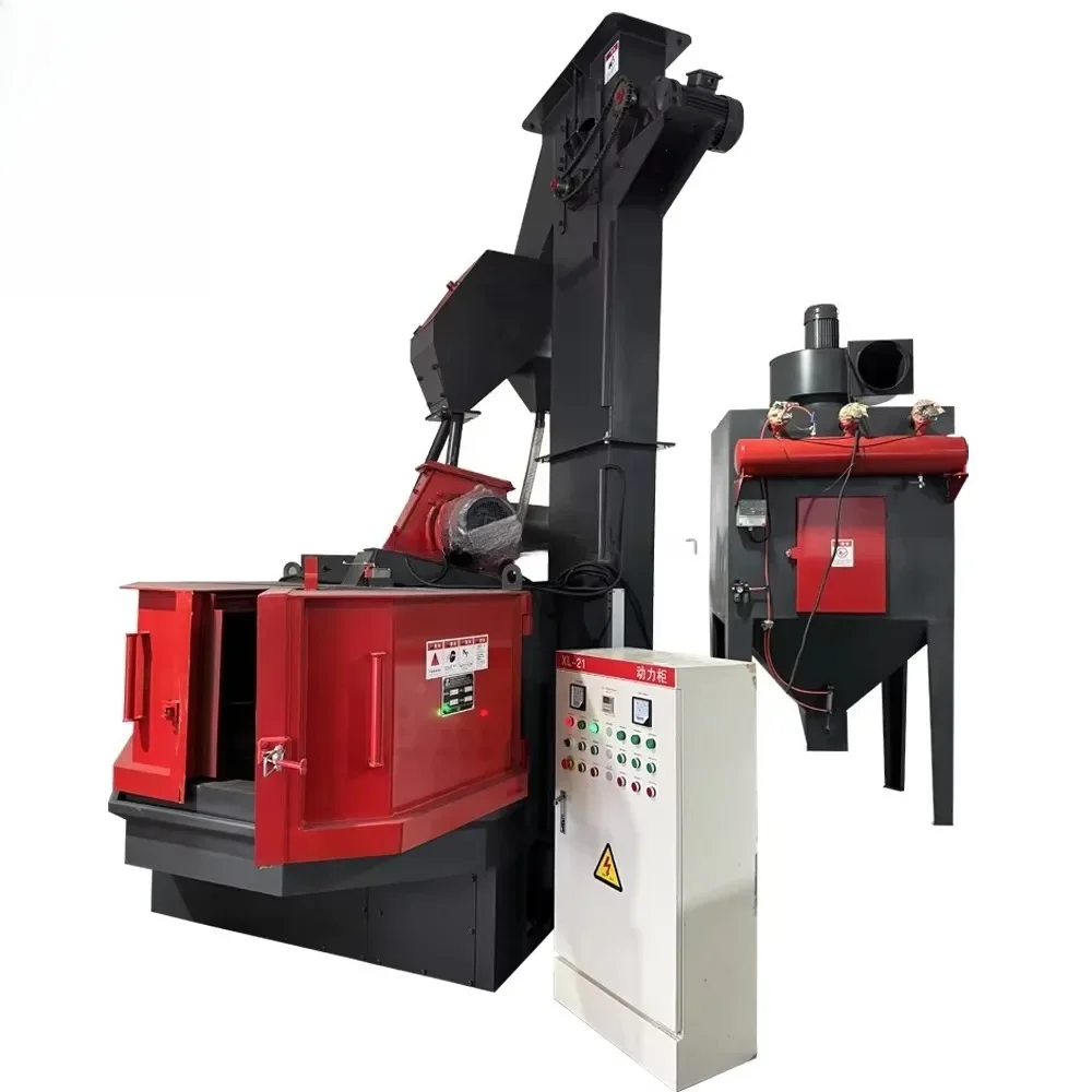 

Wheel shot blasting machine Rotary table Shot blasting machine cleans metal surface