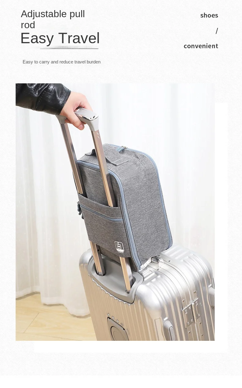 Shoe Storage Portable Travel Shoe Bag Waterproof Storage Bag Fashion Luggage Storage Bag Travel Handbag Shoe Box