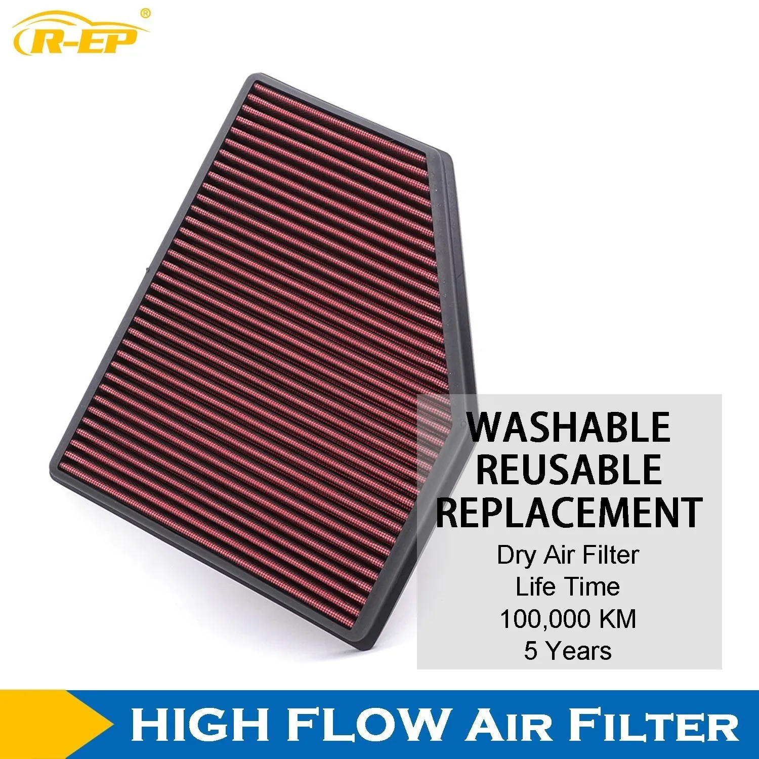 Car High Flow Racing Sport Air Filter Fits For BMW G01 G02 G11 G12 G30 G31 F90 X3 X4 X5 X6 X7 525 640 740i Washable