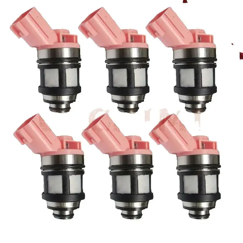 

6X топливные форсунки для Nissan Frontier Pathfinder Xterra 3.3L INFINITI QX4 1996-2004 166001800