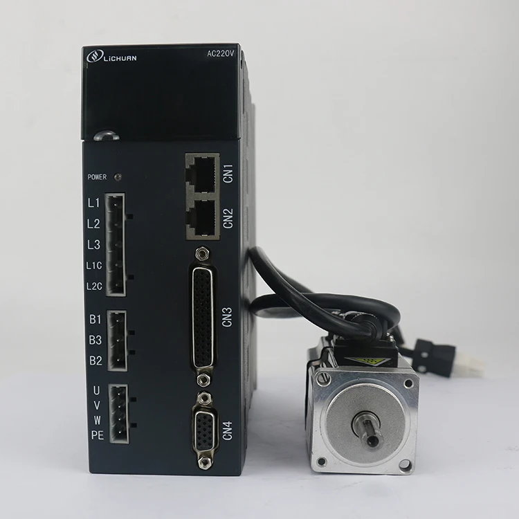 200W 400W 600W 750W 1KW 1.5KW 1.8KW 2KW 2.3KW 2.6KW Prezzi all'ingrosso Kit driver servomotore per fresatrice CNC