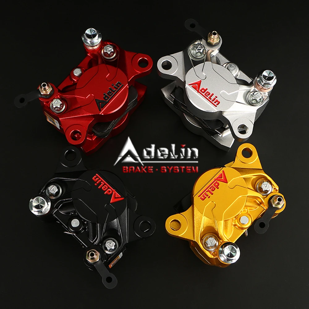 Adelin 84mm ADL 17 Forged Aluminum Motorcycle Racing Bike 34mm Piston Brake Disc Caliper for Honda Yamaha NIU Suzuki Aprilla