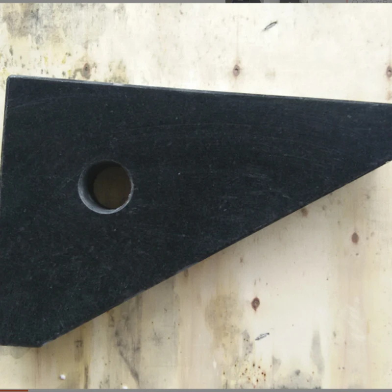 0 Granite Marble Angle Ruler 260*160*30mm 90° Angle Ruler Triangular Machine Tool Mechanical Equipment Measuring Tool