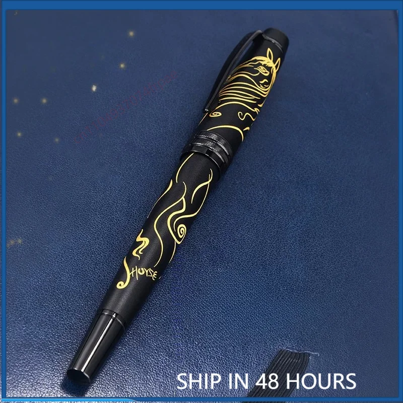 For CROSS Year Of The Horse Limited Commemorative Fountain & Rollerball Pen Collectible Luxury Gift Box Office Stationery
