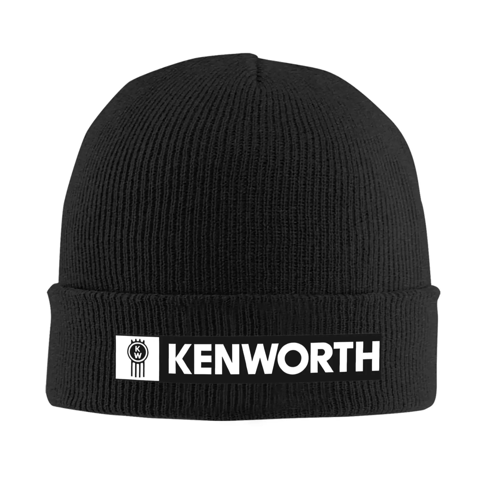 

Kenworths трендовая вязаная шапка для женщин и мужчин Skullies шапочки зимние шапки акриловая вязаная крючком шапка