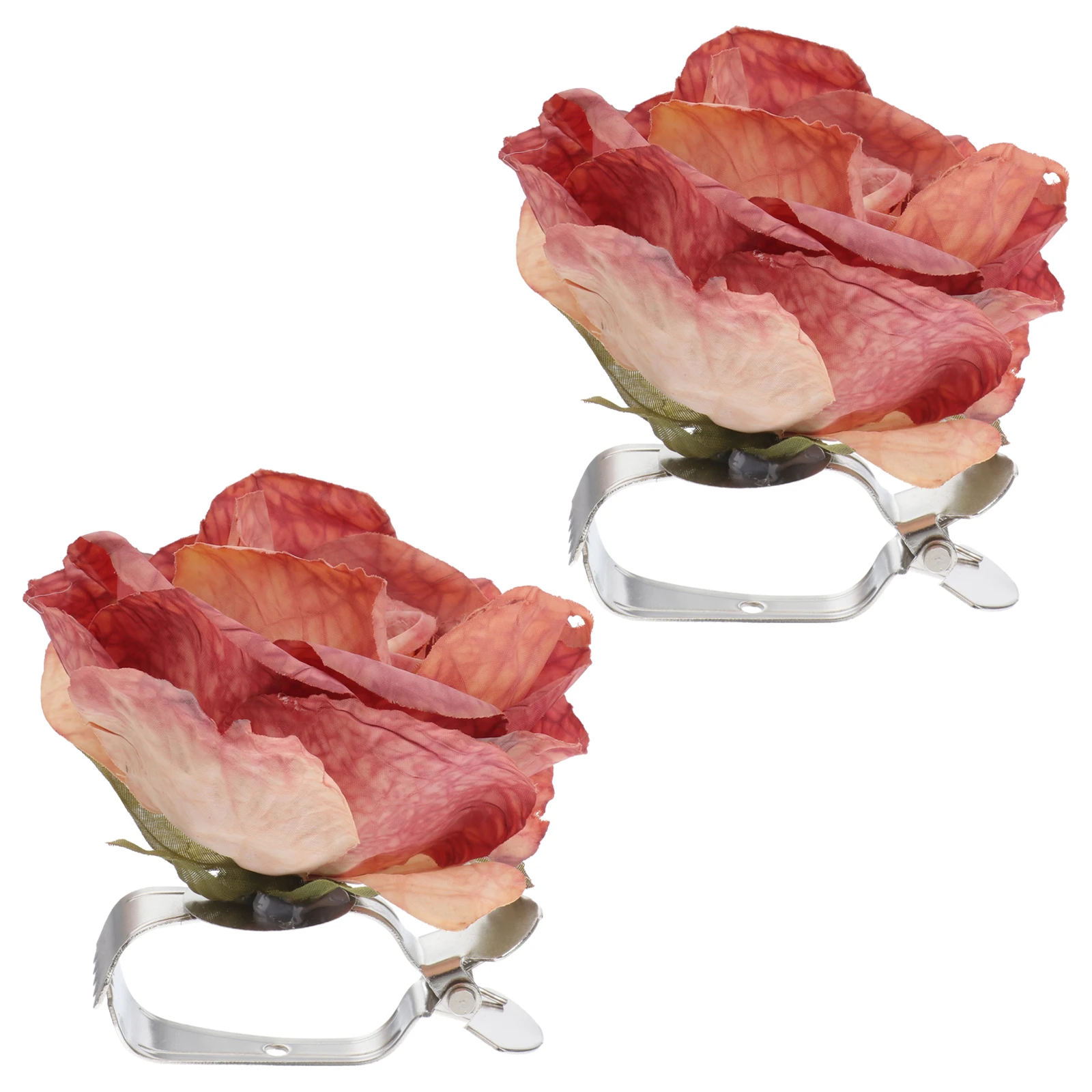 

Alipis 2pcs Curtain Clips Rose Flower Tiebacks Window Drapery Holder Tassel Decoration Plastic Buckle for Home Child Safe