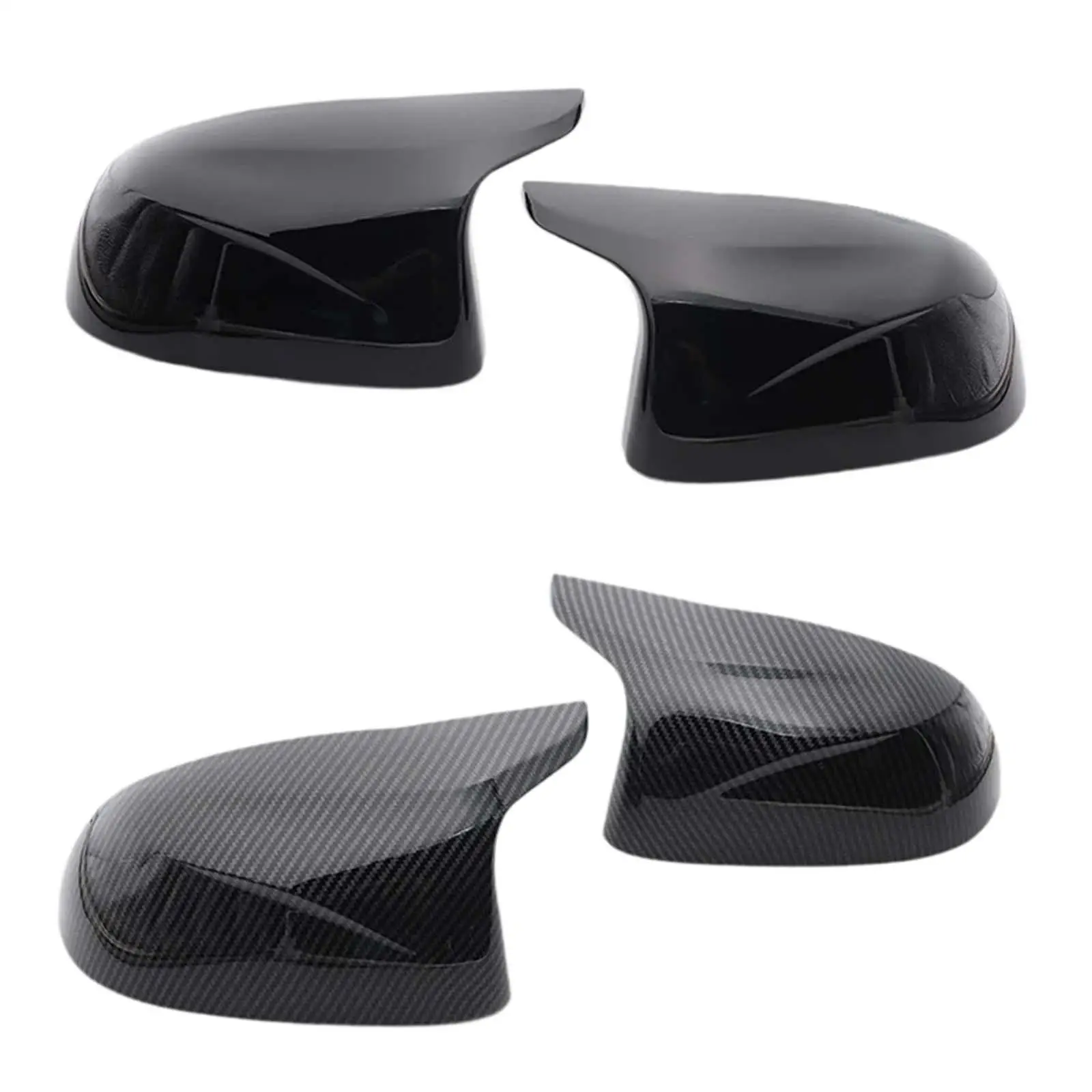 2 Pieces Rearview Mirror Covers Side Wing Mirror Cap Covers High Performance Door Wing Mirror Cover Cap for x3 x4 x5 x6