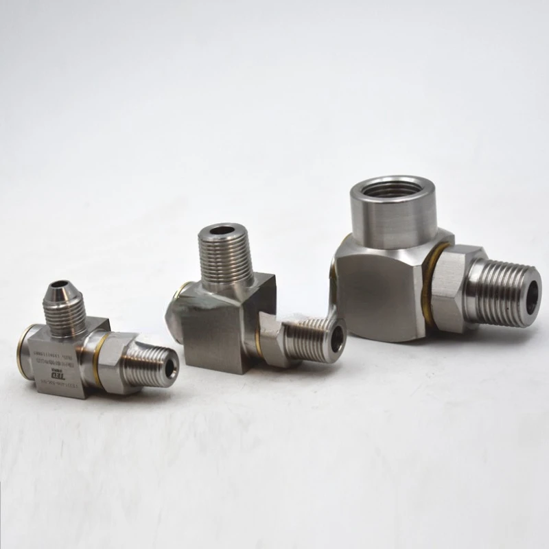 Sell high-pressure rotary joint, hydraulic oil pipe rotary joint, stainless steel straight through high-pressure coiler joint