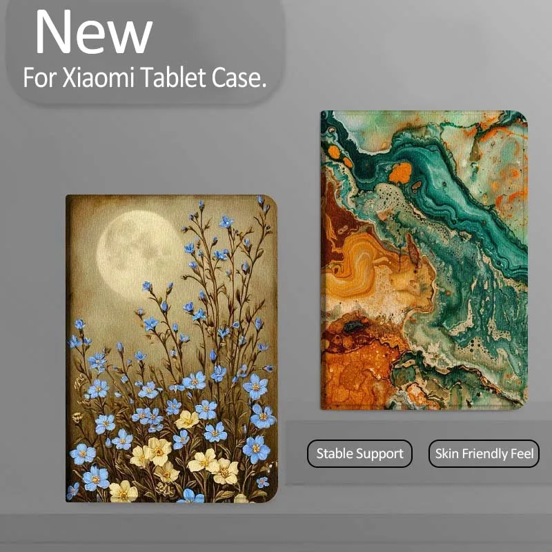

Marble Swirl Color Pattern Gift Tablet Case For Xiaomi Redmi Mini Pad SE K 2 4 5 6 7 8 2023 2025 11 8.8 11.2 10.1 Pro