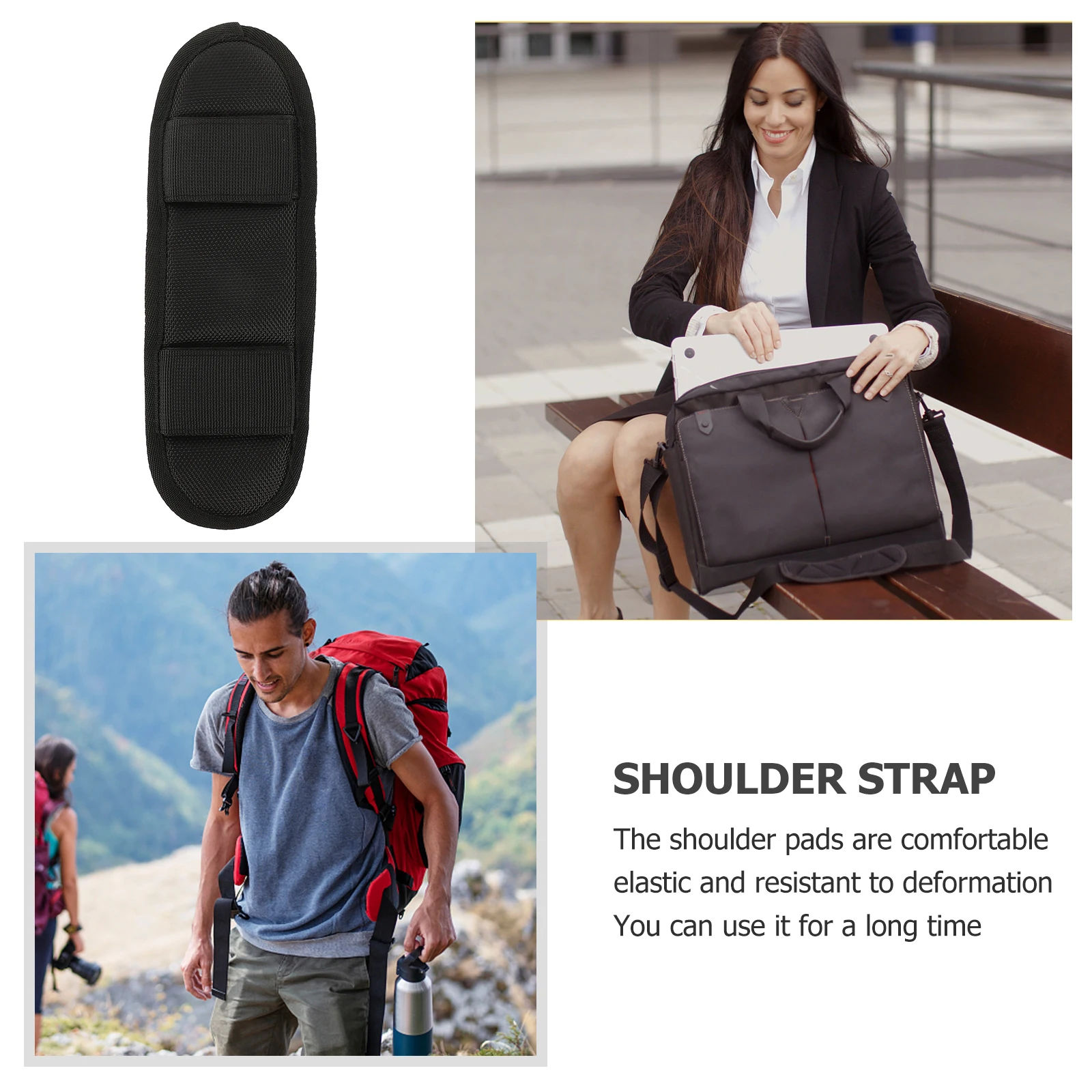 

Shoulder Strap Bag Adjustable Hiking Wear-resistant Backpack Comfortable Decompression Pads Accessories Multifunction
