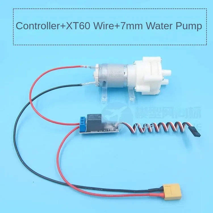 4.8V-12V/24V Waterpomp 3-kanaals 6-kanaals Watergekoelde Afstandsbediening Schakelaar Controller T/Xt60 Plug Model Sleepnet Boot