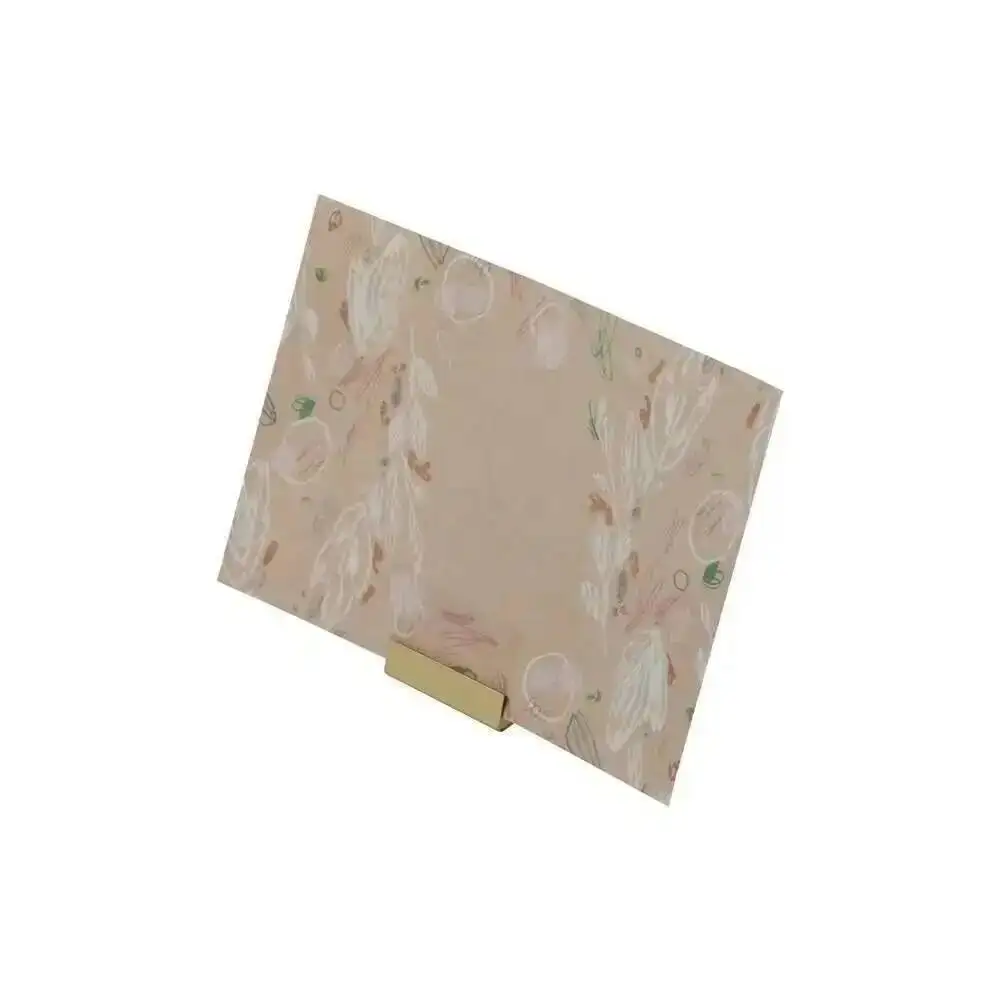 Ins suporte de metal cobre ouro para mesa, suporte para etiquetas