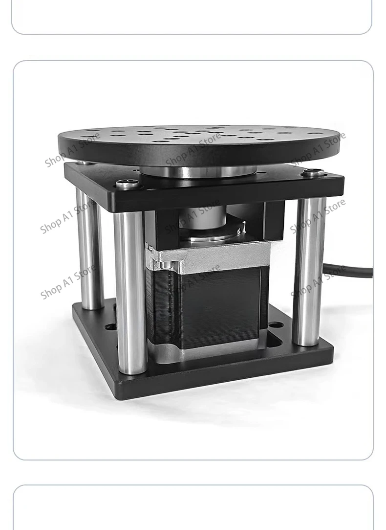 HYDZT57 small rotating platform detection table electric r-axis laser coding laser marking rotating platform electric