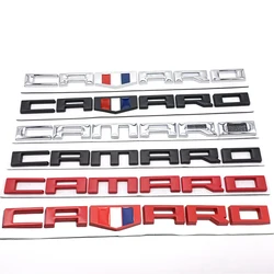 Car 3D Metal Letter Emblem Sticker for Camaro Rs Ss Zl1 Z28 Auto Body Rear Trunk Fender Trim Badge Decor Styling Decorations