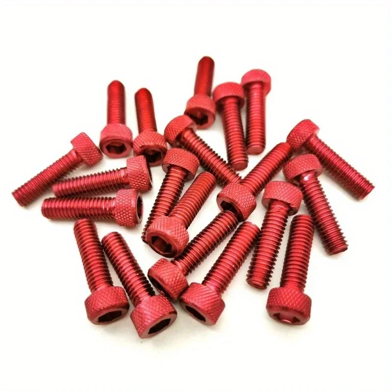 10pcs Colorful Universal 6MM Racing Motocross Part Kit Fairing Dirt Pit Bike Moto Fixing Nuts Bolts Accessories Motorcycle Screw