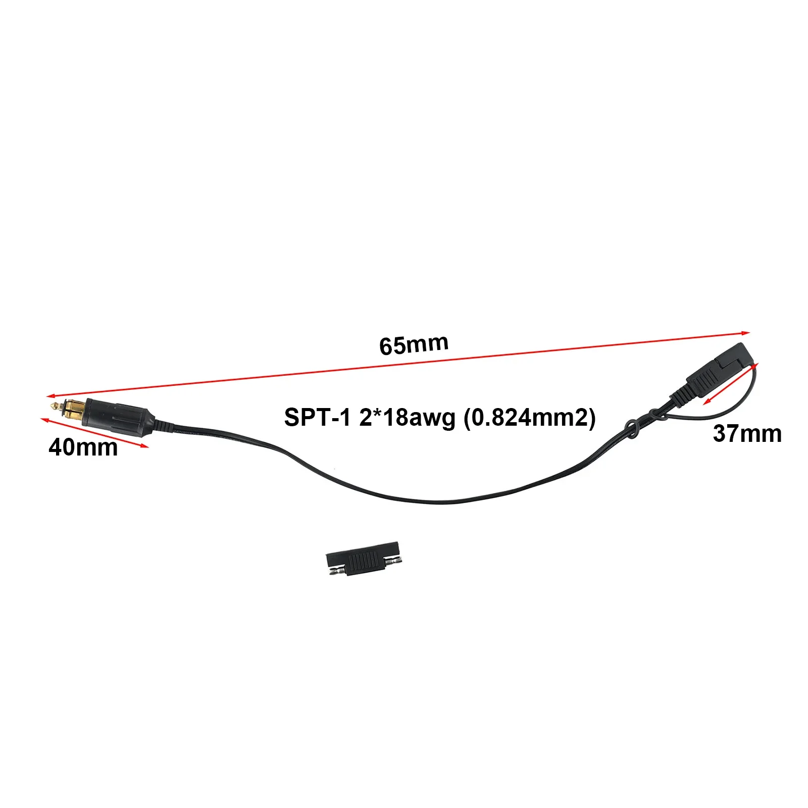 

For BMW Motorcycle Connection Cable Battery Charger SAE Plug A 3 For Device Charging, Heating, Battery Management