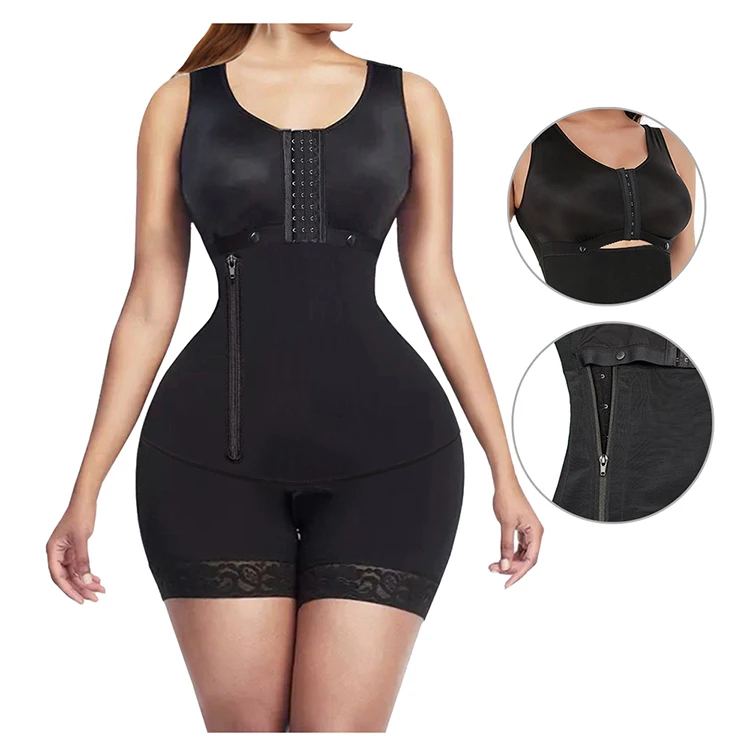 Body Shaper Faja Body corsé Top Bustier fajas colombianas originales modelado posparto adelgazante Shapewear ropa interior de mujer